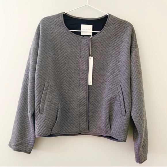 Line & Dot Bomber Jacket by Anthropologie - Picture 2 of 8